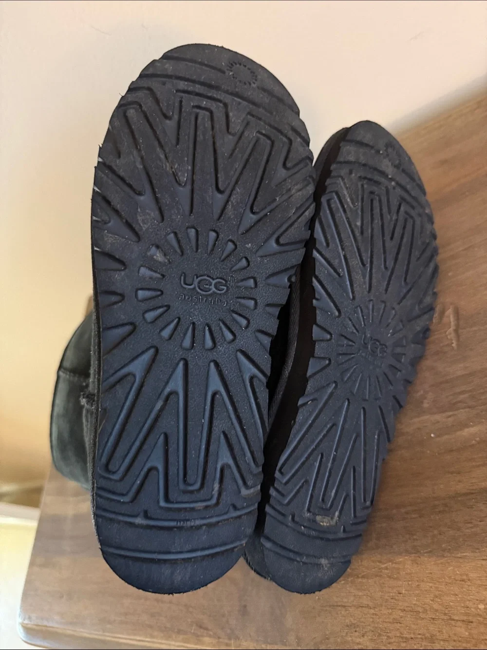 UGG Black Classic Short Suede Winter Boots